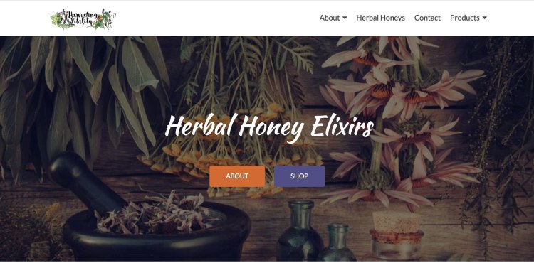 Harvesting Vitality Homepage