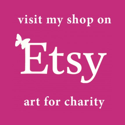 Visit Rachel Rose Studios on Etsy. Buy art for charity.